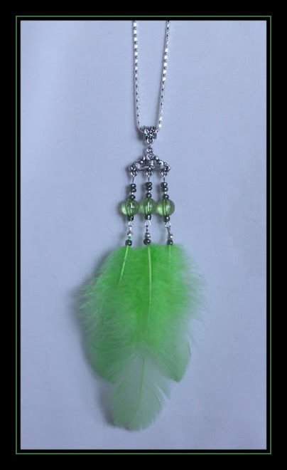 Green Pendant on Chain
