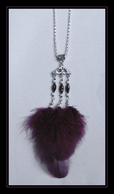 Burgundy Pendant on Chain