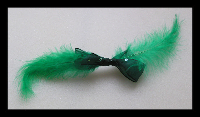 Green Hair-clip II