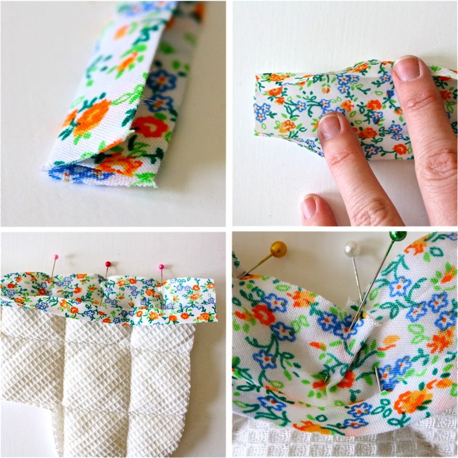 Hotpads + attaching bias tape MADE EVERYDAY