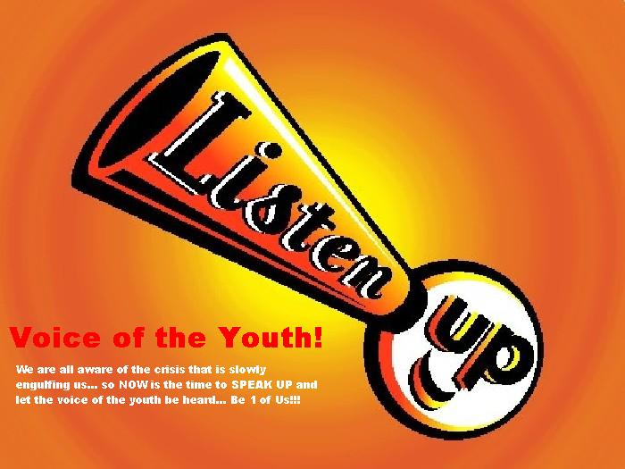 voice of the youth essay Voice of the youth online informing, inspiring, involving, and empowering the filipino youth worldwide one philprint on-the-spot essay writing competition. voice of the youth essay Voice of the youth online informing, inspiring, involving, and empowering the filipino youth worldwide one philprint on-the-spot essay writing competition.