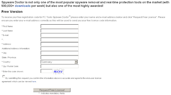 Spyware Doctor 6 Crack License Key