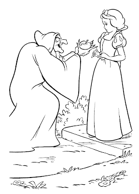 Snow White Coloring Pages