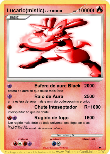 Pokémon World::: ..::Olha essas cartas::..