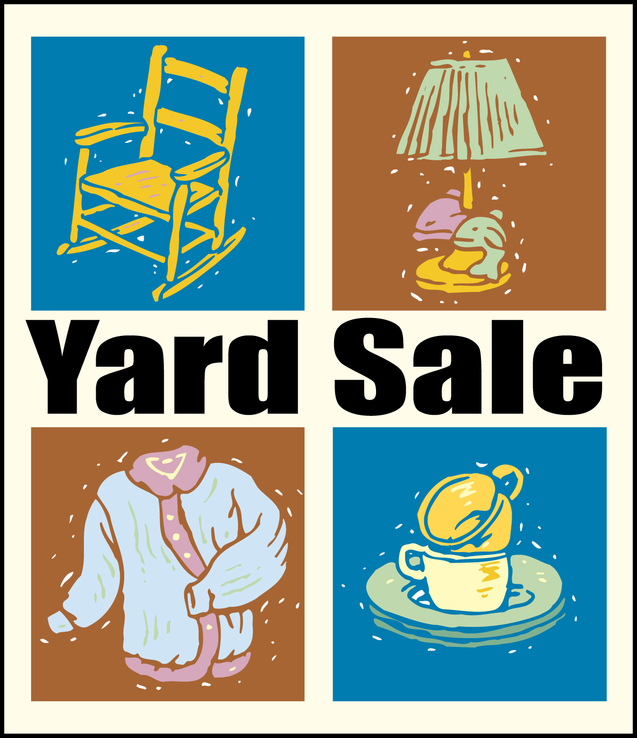 St. Ansgar Lutheran Church Yard Sale This Saturday 6/11 9AM2PM