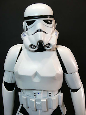 Sideshow's Stormtrooper helmet is nice. The additional touch of cutting 