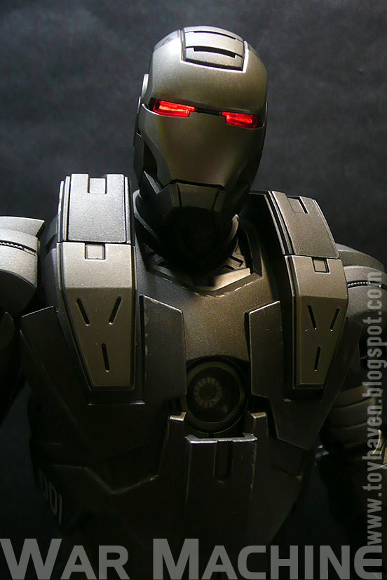 HOT TOYS 1/6 MARVEL IRON MAN 2 MMS120 WAR MACHINE JAMES RHODEY ACTION FIGURE