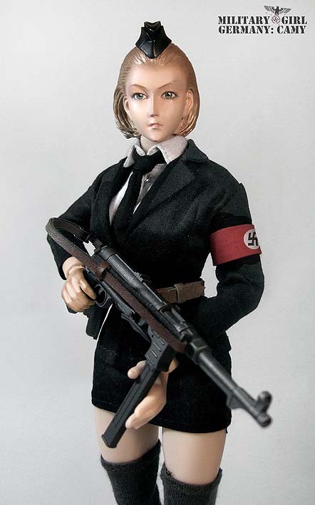P226 Pistol & Holster Female Commando 1/6 Scale Feel Toys Action Figures