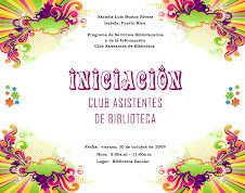Invitación Club Asistentes de Biblioteca 2009
