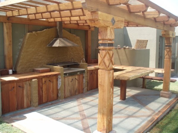 Muebles Rústicos Hassan: Quincho en roble