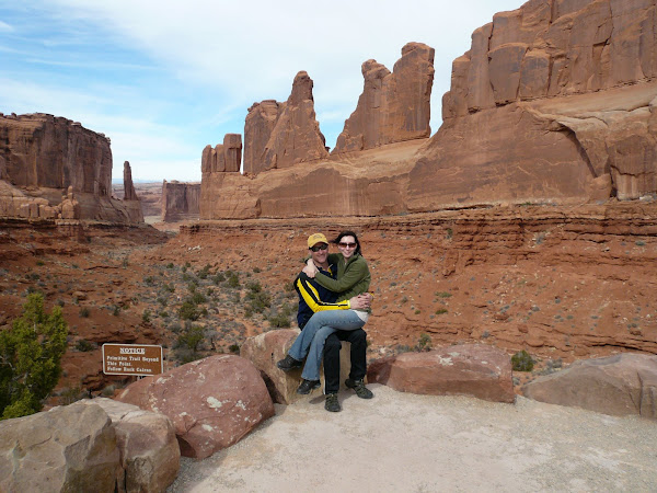 Eric and I in Moab