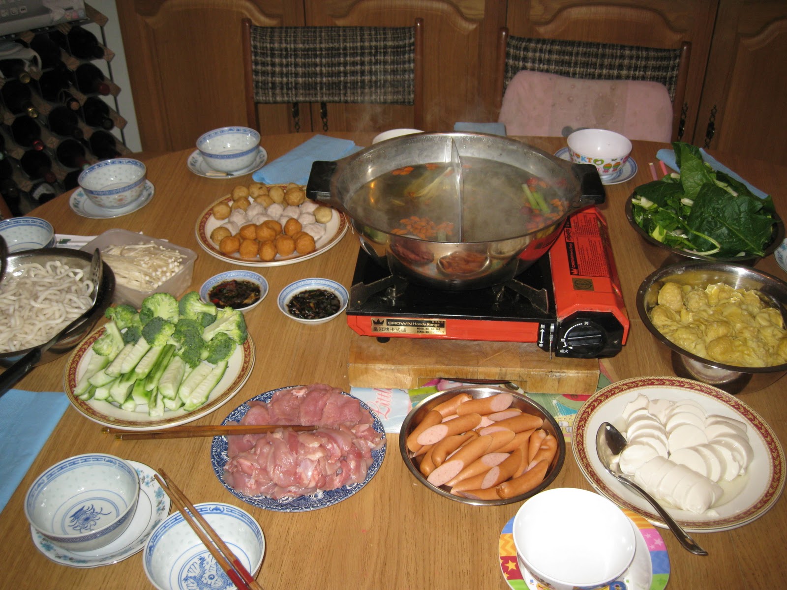leung adventure in london Chinese Hot Pot (or Steamboat)