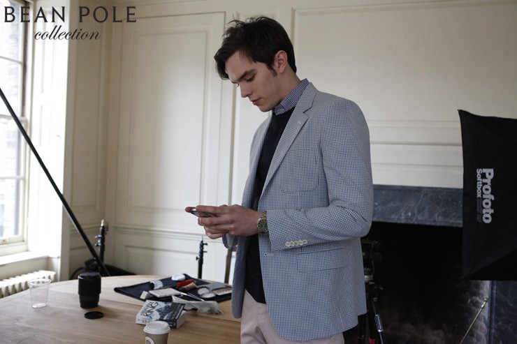 Nicholas Hoult for Bean Pole Co...