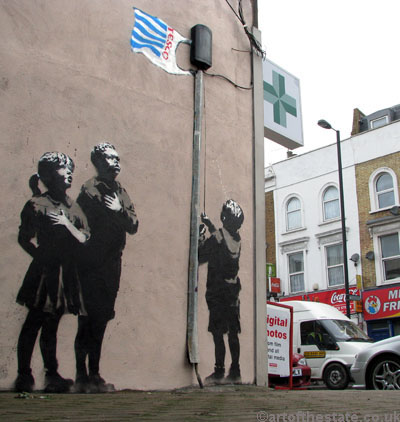 Banksy Tesco Flag Analysis