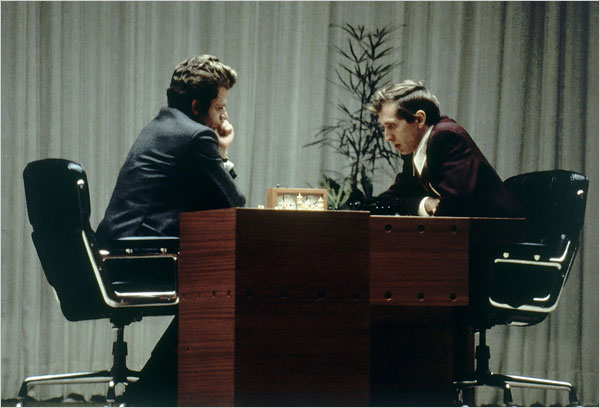 Bobby Fischer vs. Boris Spassky, seen in Bobby Fischer muse…