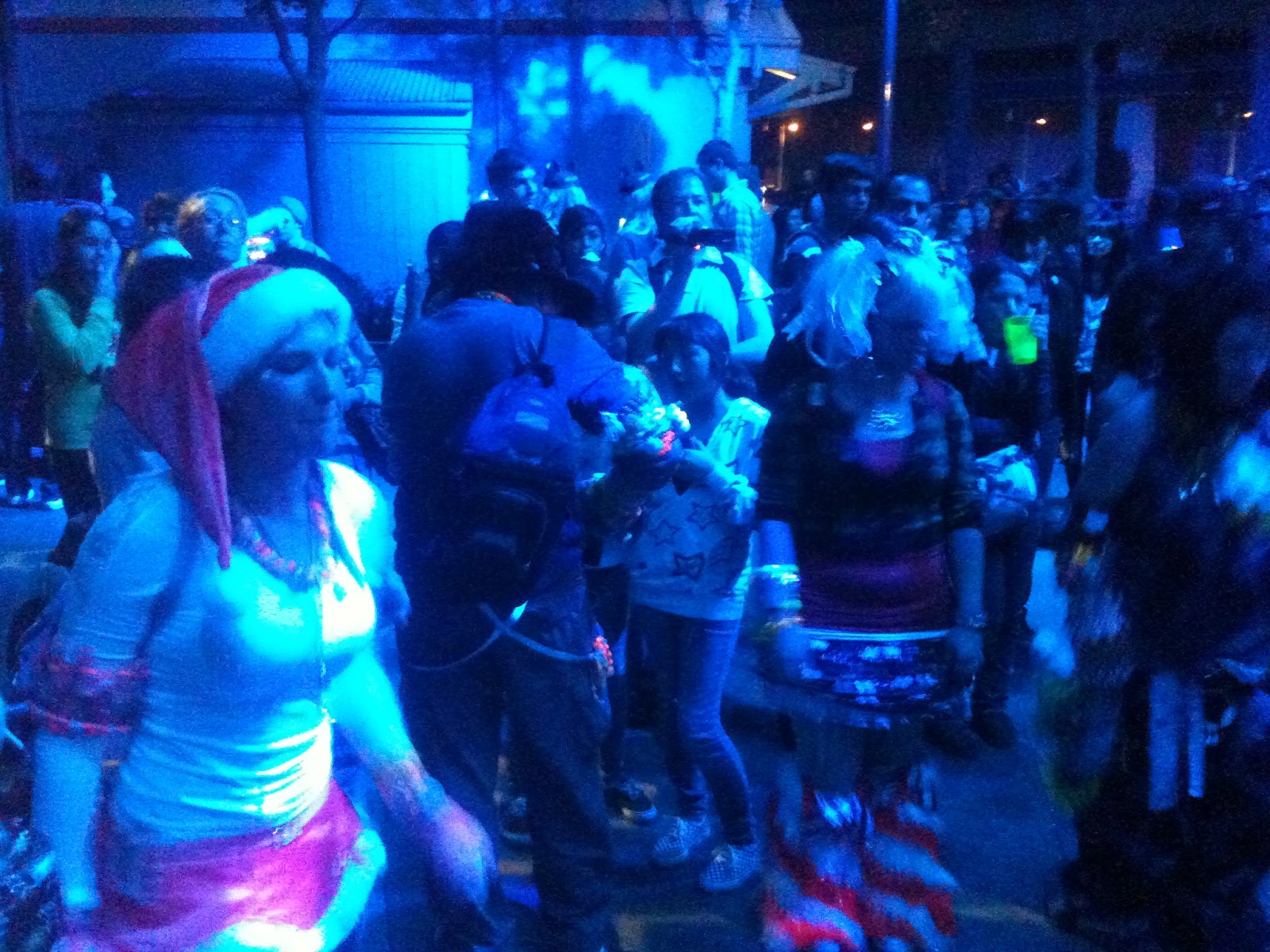 People of Disneyland Candy Rave at California Adventure "ElecTronica"
