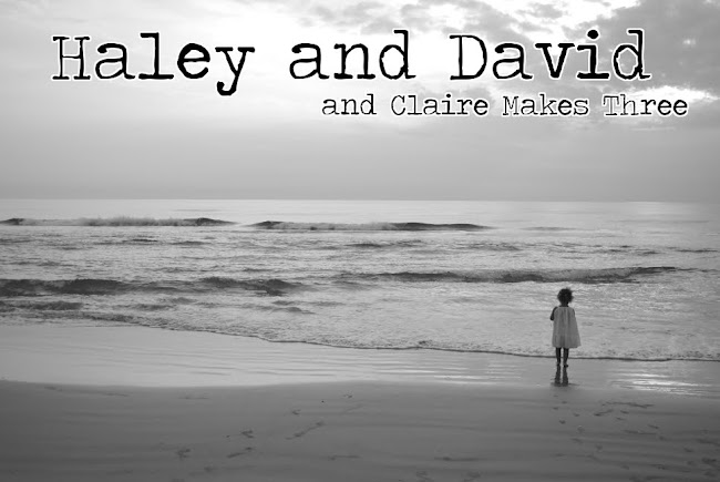 Haley and David and Baby Makes Three