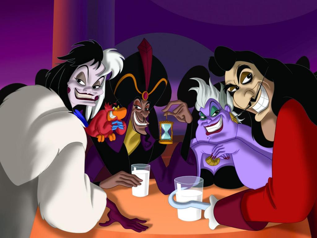 Evil Villains Cartoon