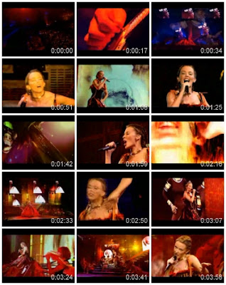 Clip from "Fever Live in Manchester"Kylie minogue fever burning up