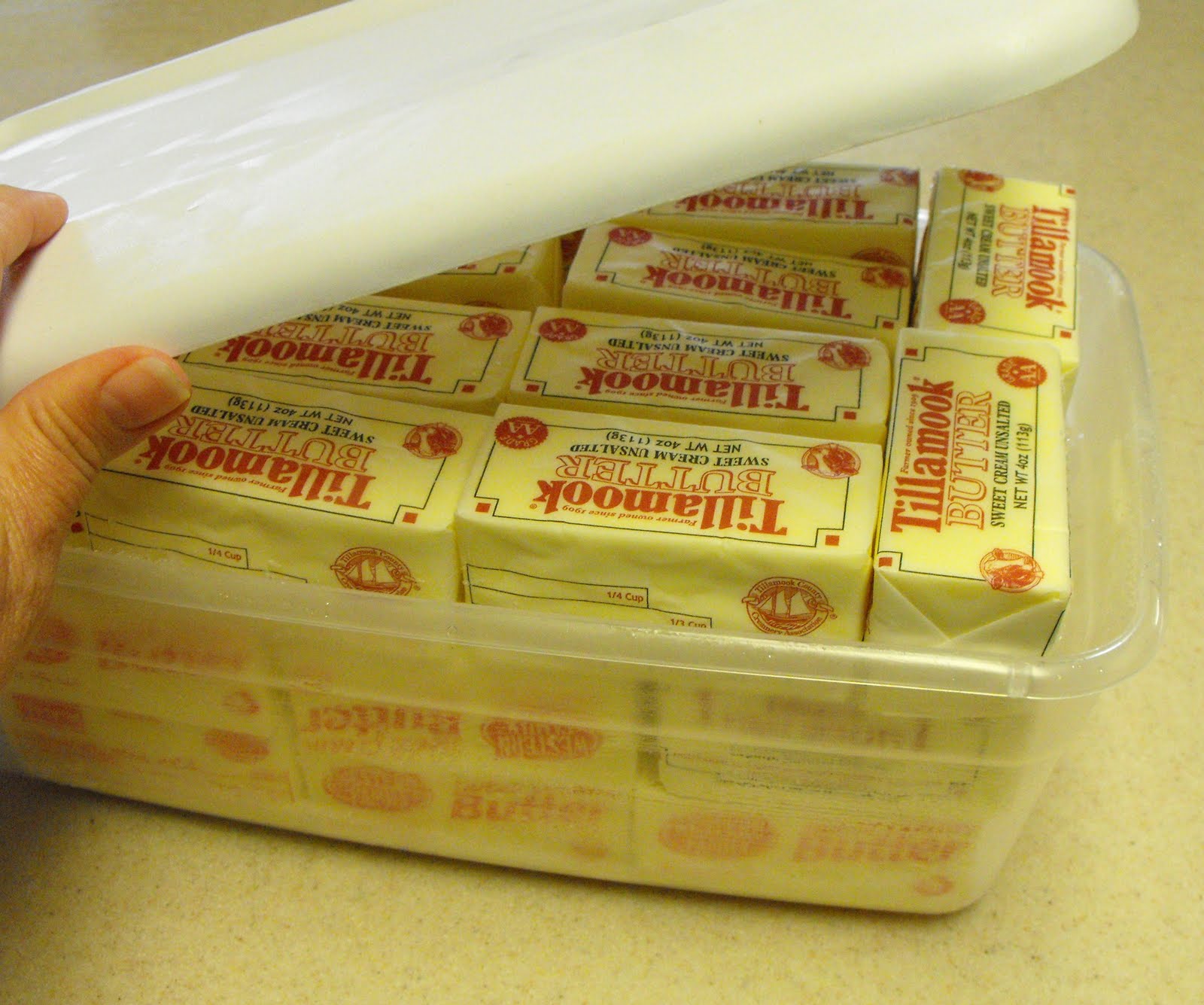 A matter of preparedness It's a Matter of Freezing......Butter