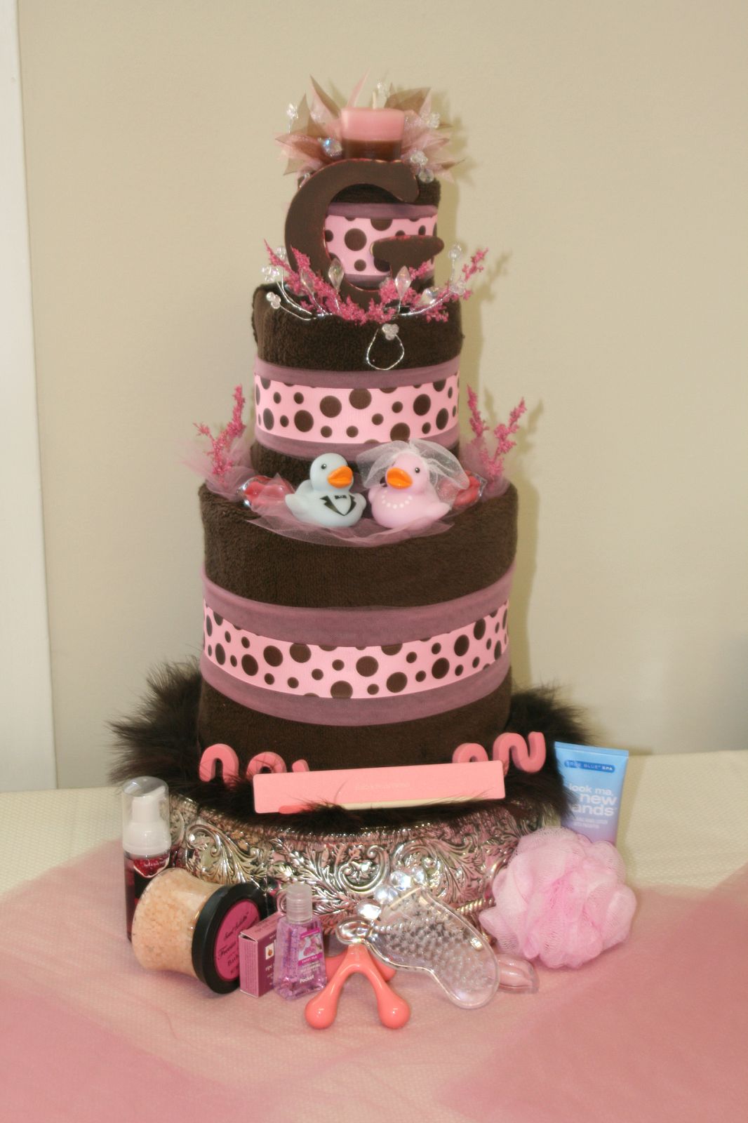 BG's Baby Cakes Diaper Cakery Towel Cakes
