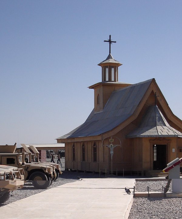 grace and peace Orthodox Chapel in Afghanistan