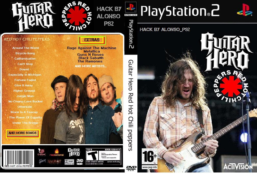 DE TUDO NÓS TEMOS CAPAS PROGRAMAS E UTILITARIOS GAMES PC PSP PARA BAIXAR Guitar Hero 2 Red Hot