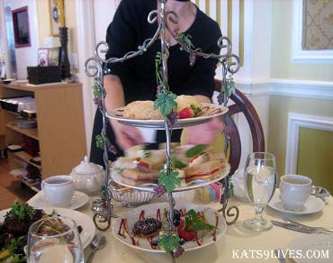 afternoon tea presentation