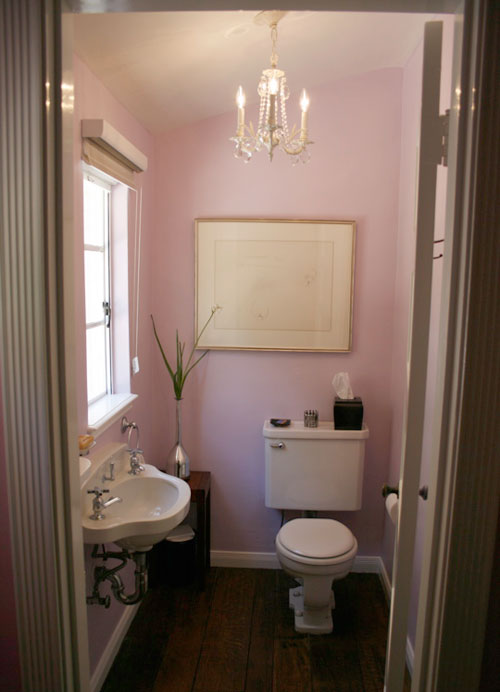 Grab the Champagne!: Powder Room
