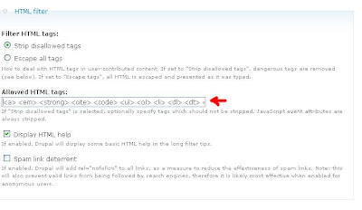 Drupal 6: Konfigurasi Wysiwyg dan Input Format