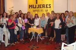 Raquel junto a Pro Mujeres en los barrios del Sur