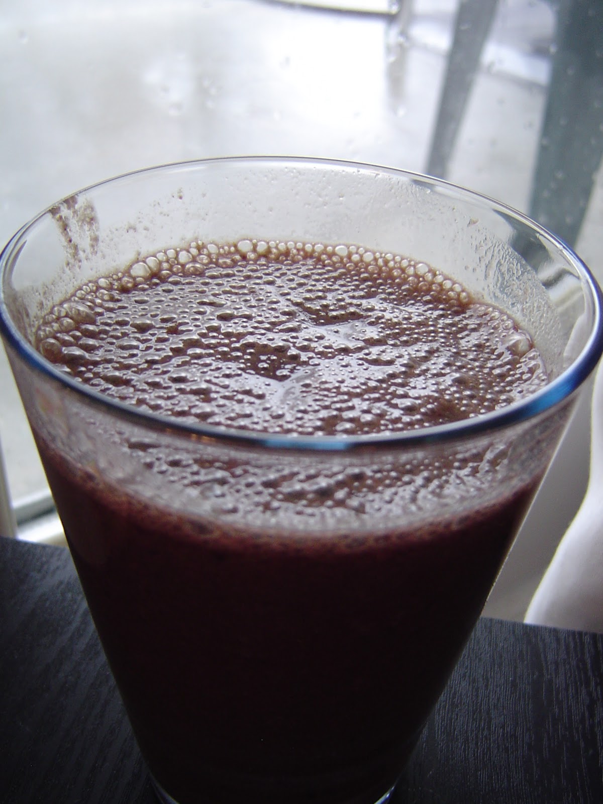 What a Healthy Family Eats Rainy Day Collards and Rhubarb Smoothie