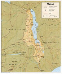 Map of Malawi