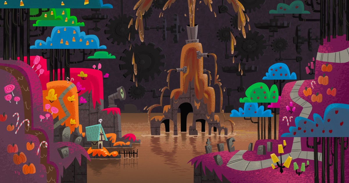 MONSTROVILLE Candyland BG