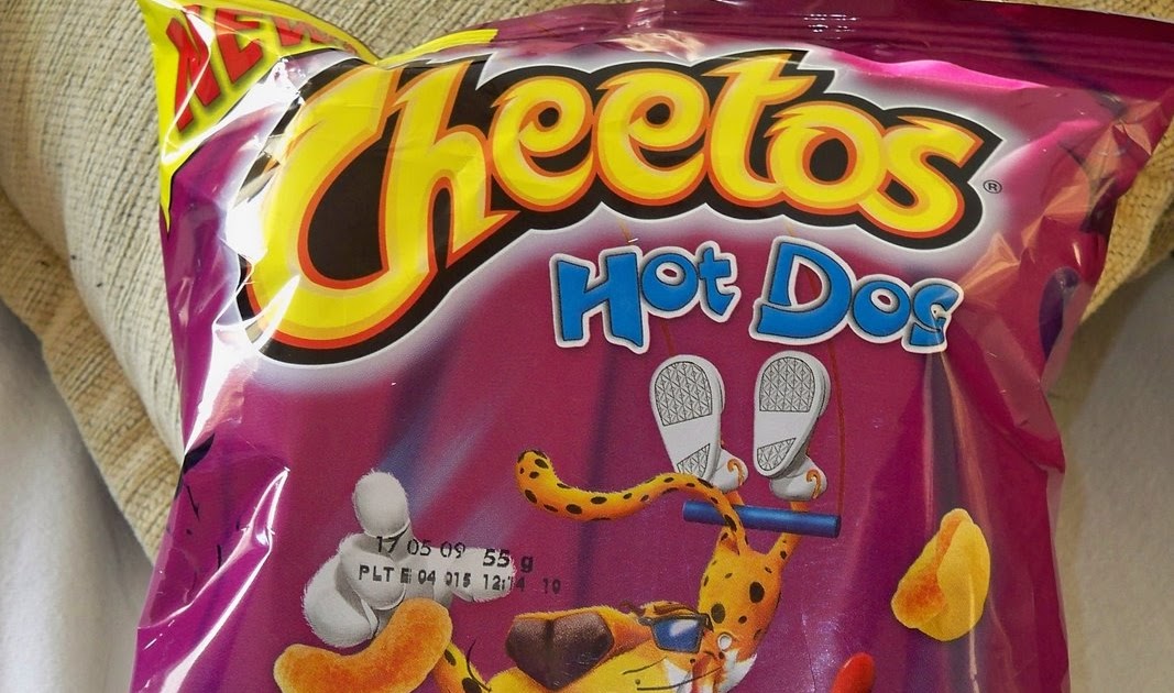 Hungary 2008!! Hot dog flavored cheetos...