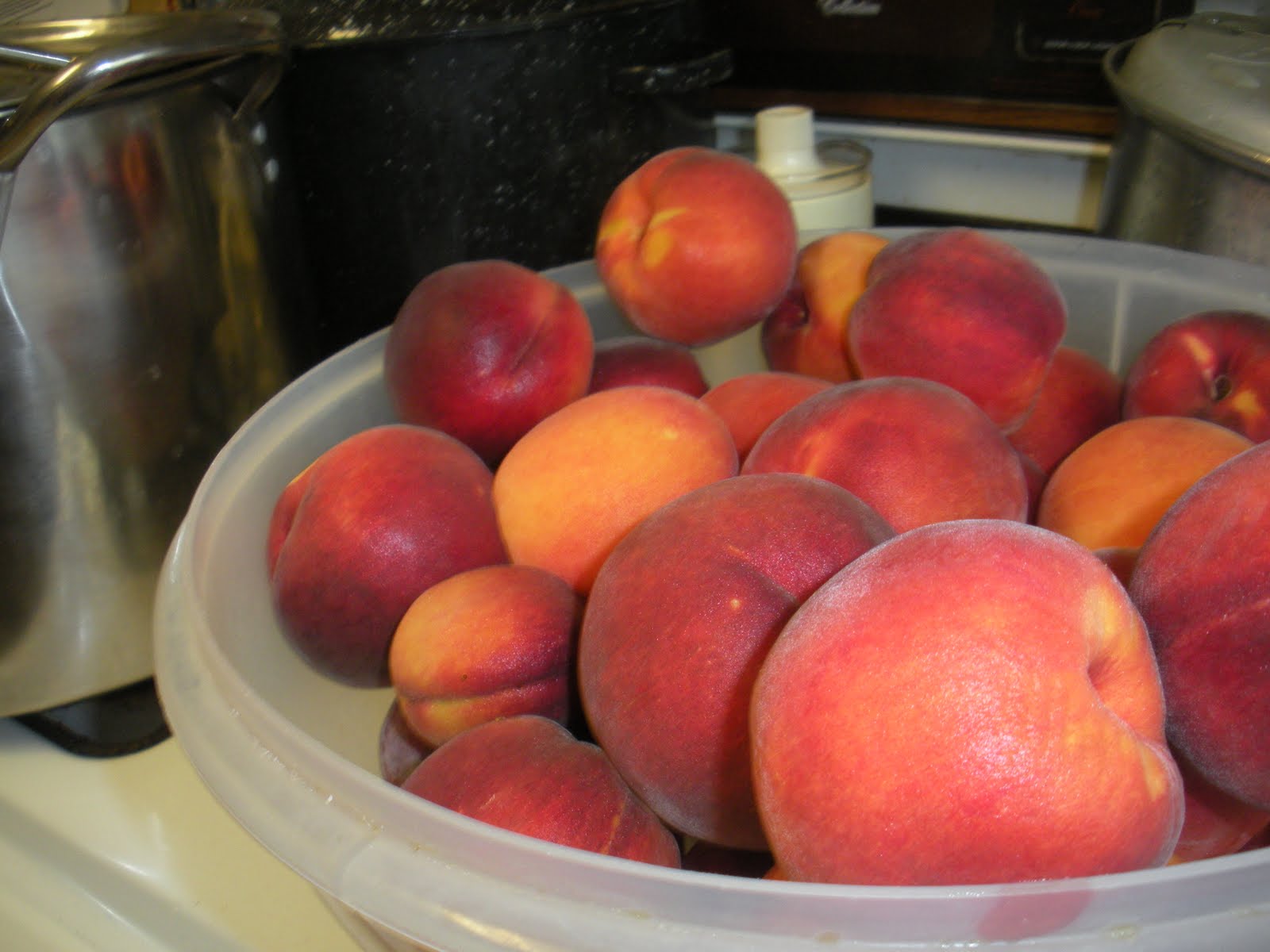 The American Homemaker Peach Sauce