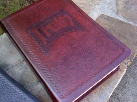 Close Pic of Burgundy "Truth" Bible