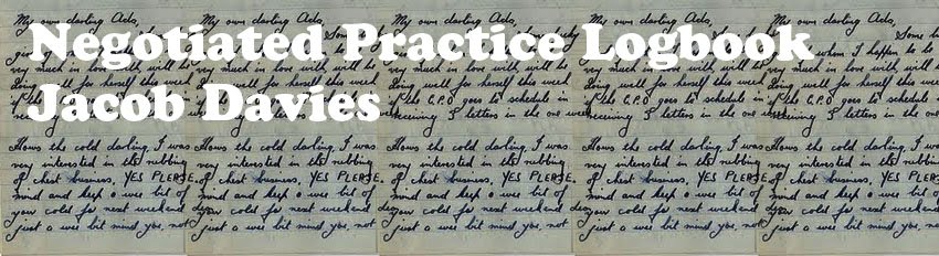 Negotiated Practice logbook Jacob davies