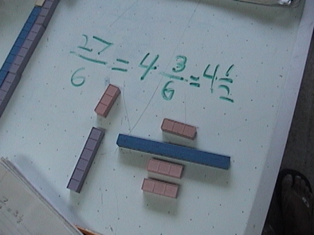 Crewton Ramone's Blog of Math: Improper Fractions