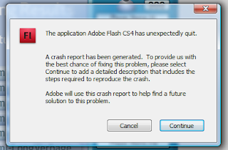 How To Crash Flash Cs4 With A Single Click Jobe Makar S Blog