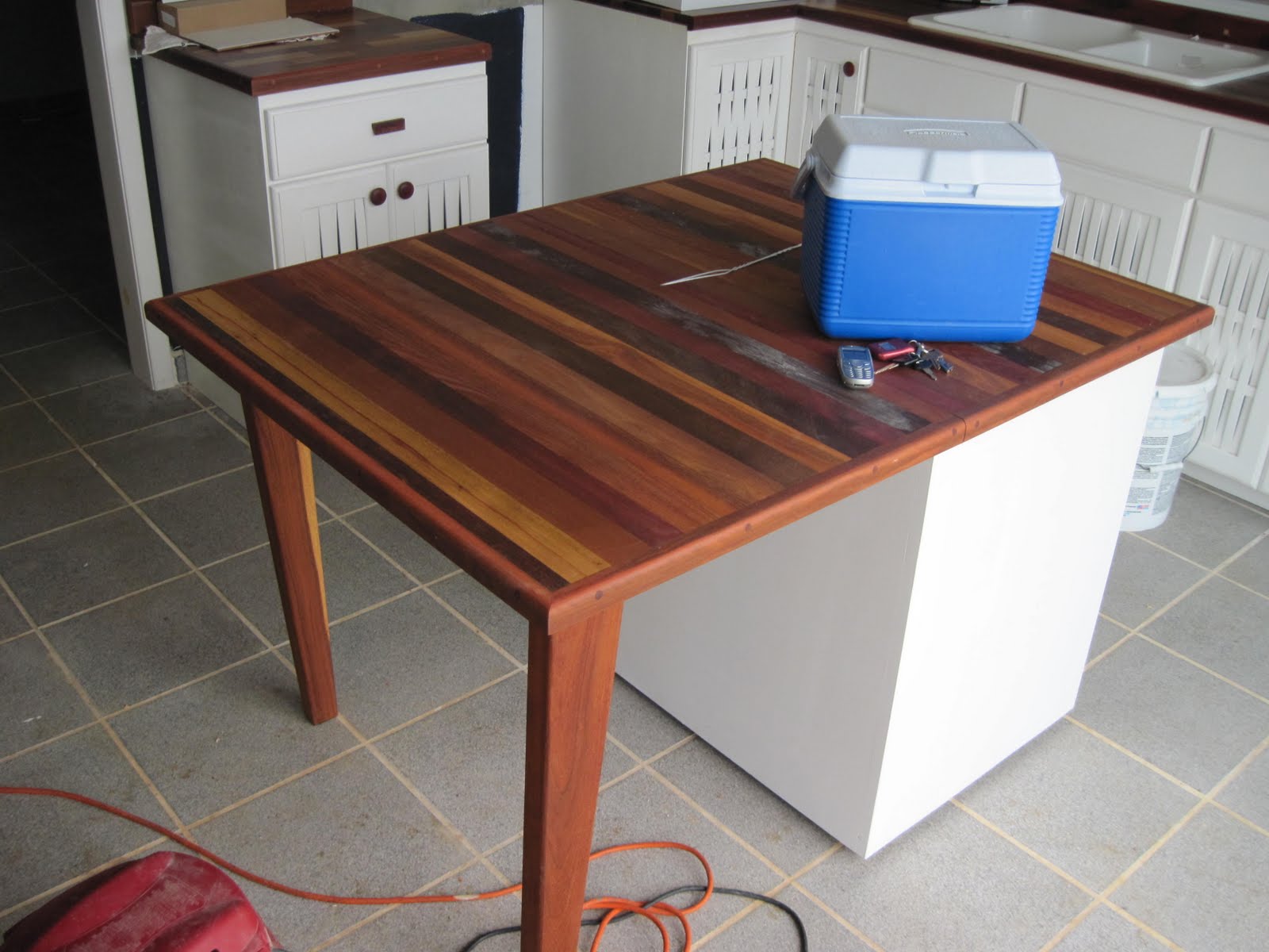 Kitchen utility cabinets Kitchen Island with Table