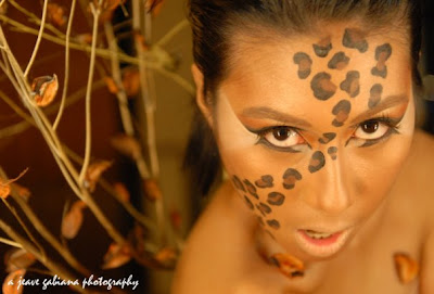 cheetah face makeup