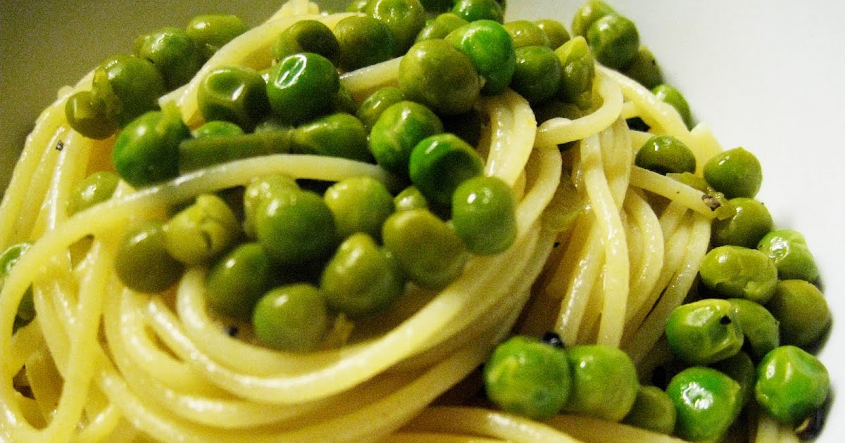 Straight No chaser Spaghetti with Peas