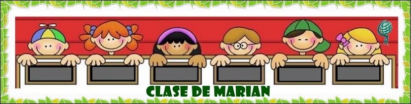 CLASE DE MARIAN 3 AÑOS
