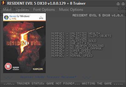 Resident Evil 5 (ISO) (PC) Hack Tool Download