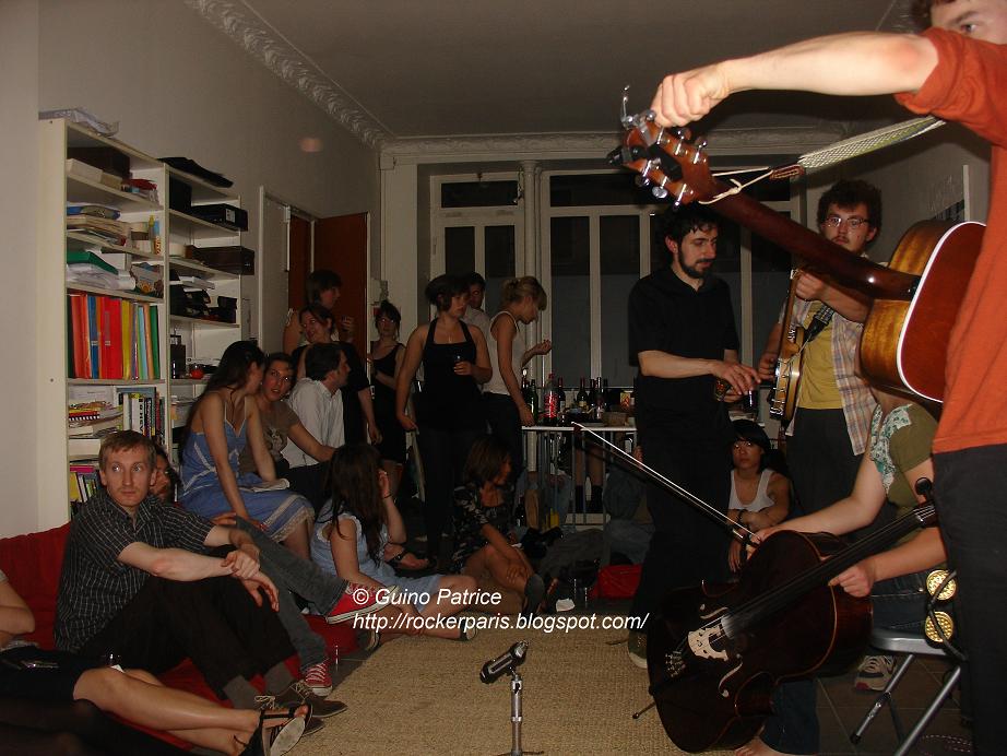 ROCKERPARIS "Le Bain Show" Olivier's with June Madona, Christina