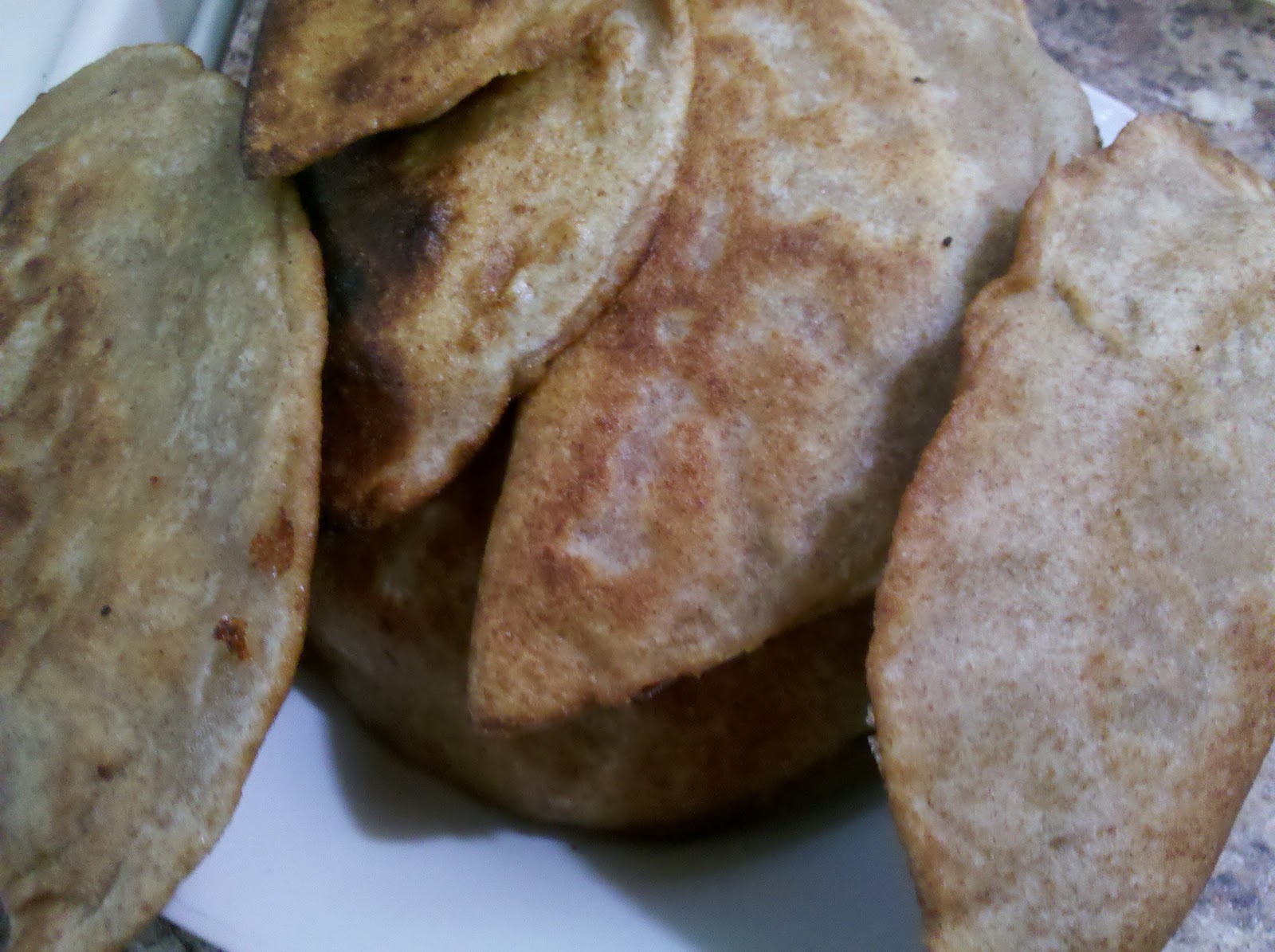 Quesadillas de harina integral y de maiz