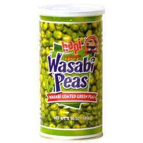 We love these Wasabi peas.