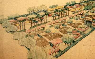 gregory ain and garrett eckbo - park planned homes altadena - streetscape concepts - detail