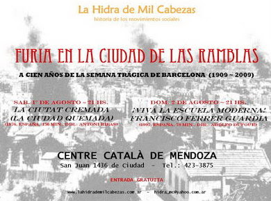 A 100 años de la Semana Trágica de Barcelona
